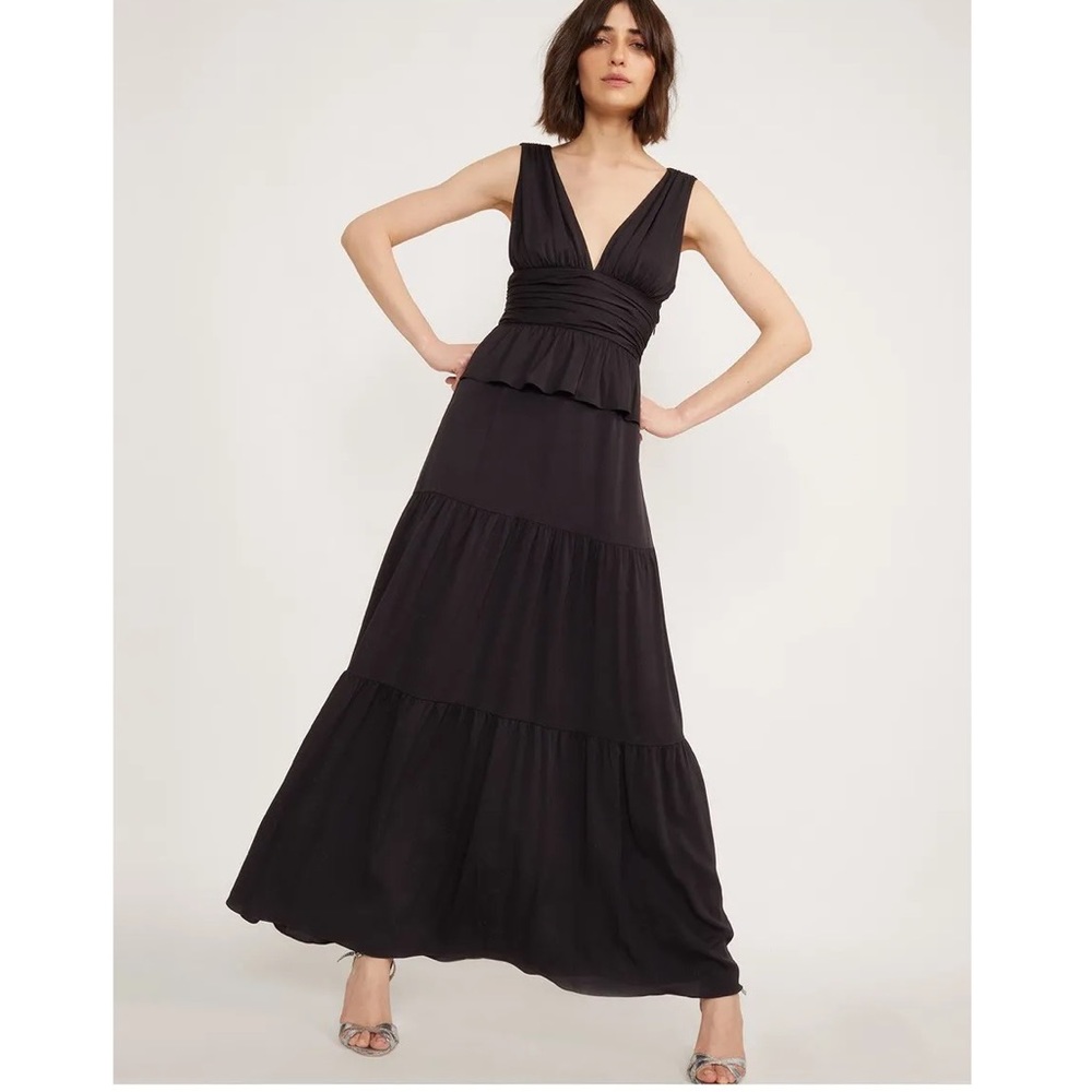 Cynthia Rowley Black Maxi Dress